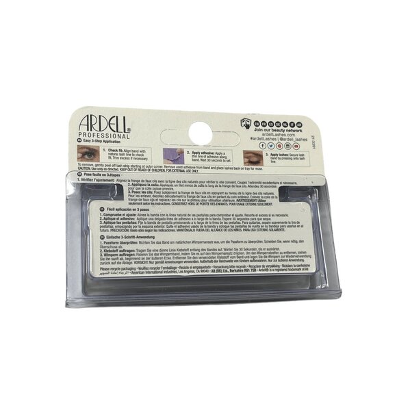 Ardell Double Up 204 Black – Extra Volume Layered False Eyelashes - Picture 2 of 5